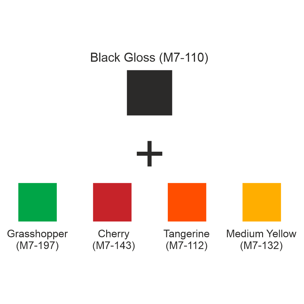 Autumn tree wall decal colour options vinyl wall art