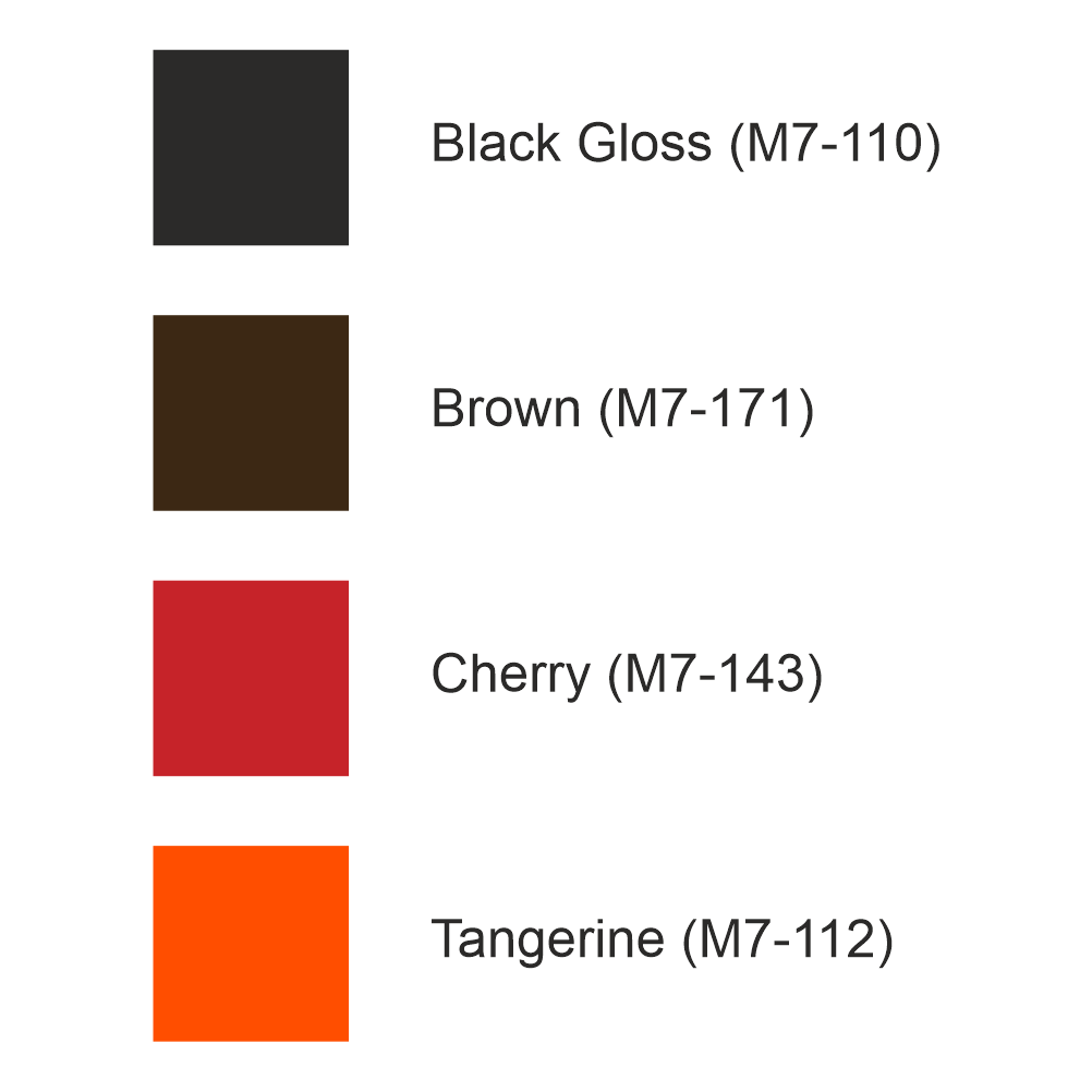 Kitchen is the heart quote kitchen wall decal colour options – black, brown, cherry red and tangerine vinyl