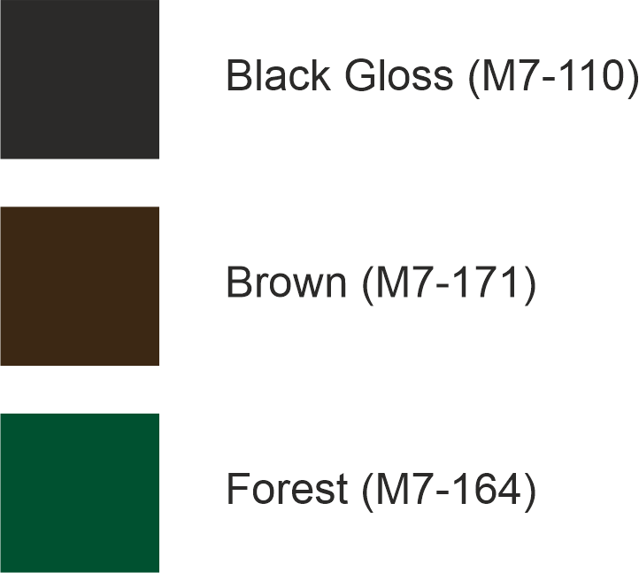 Barbel fishing decal colour palette displayed on neutral background