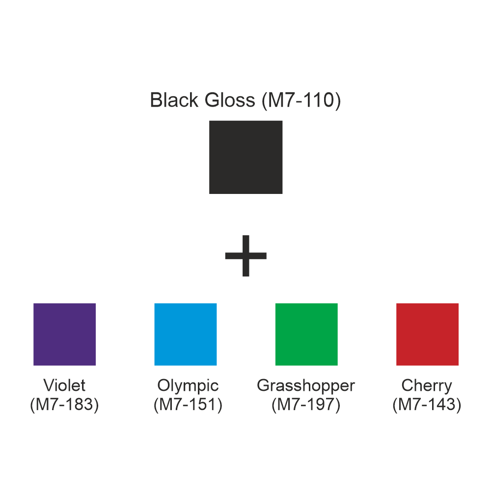 Family silhouette wall decal colour options vinyl wall art