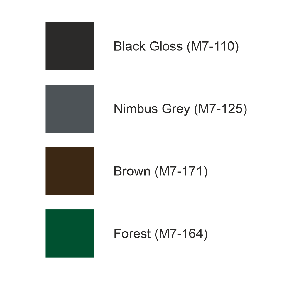 Available vinyl colour options for football wall decal