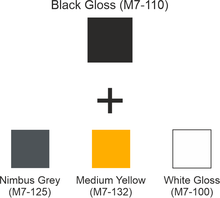 Hourglass wall decal colour options vinyl wall art