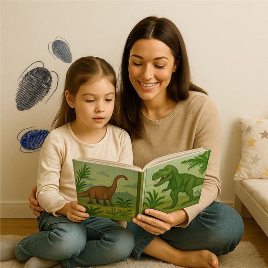 Trilobite wall decal in kids room – prehistoric fossil wall art